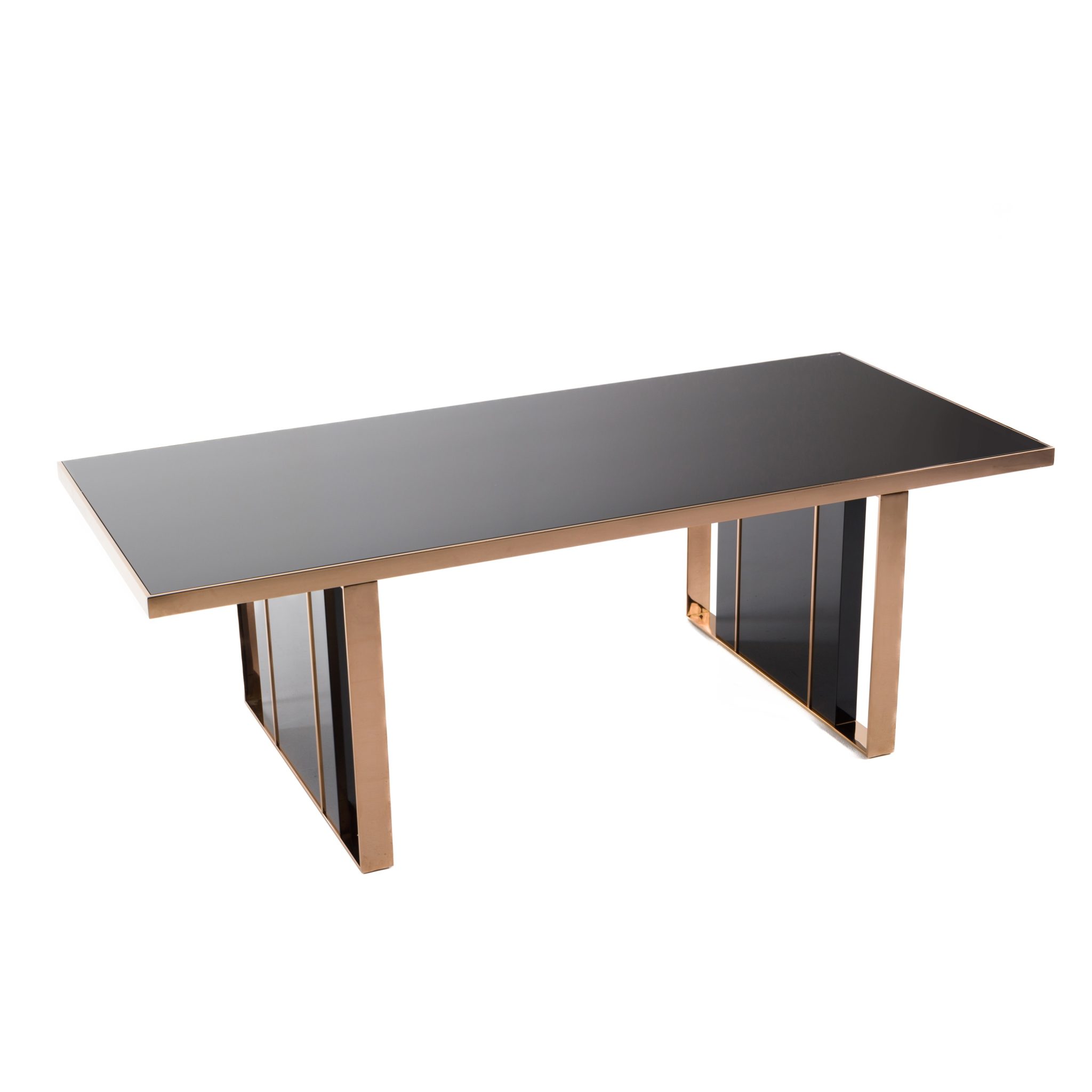 Cartier Black Glass 7-Piece Dining Set - Image 2