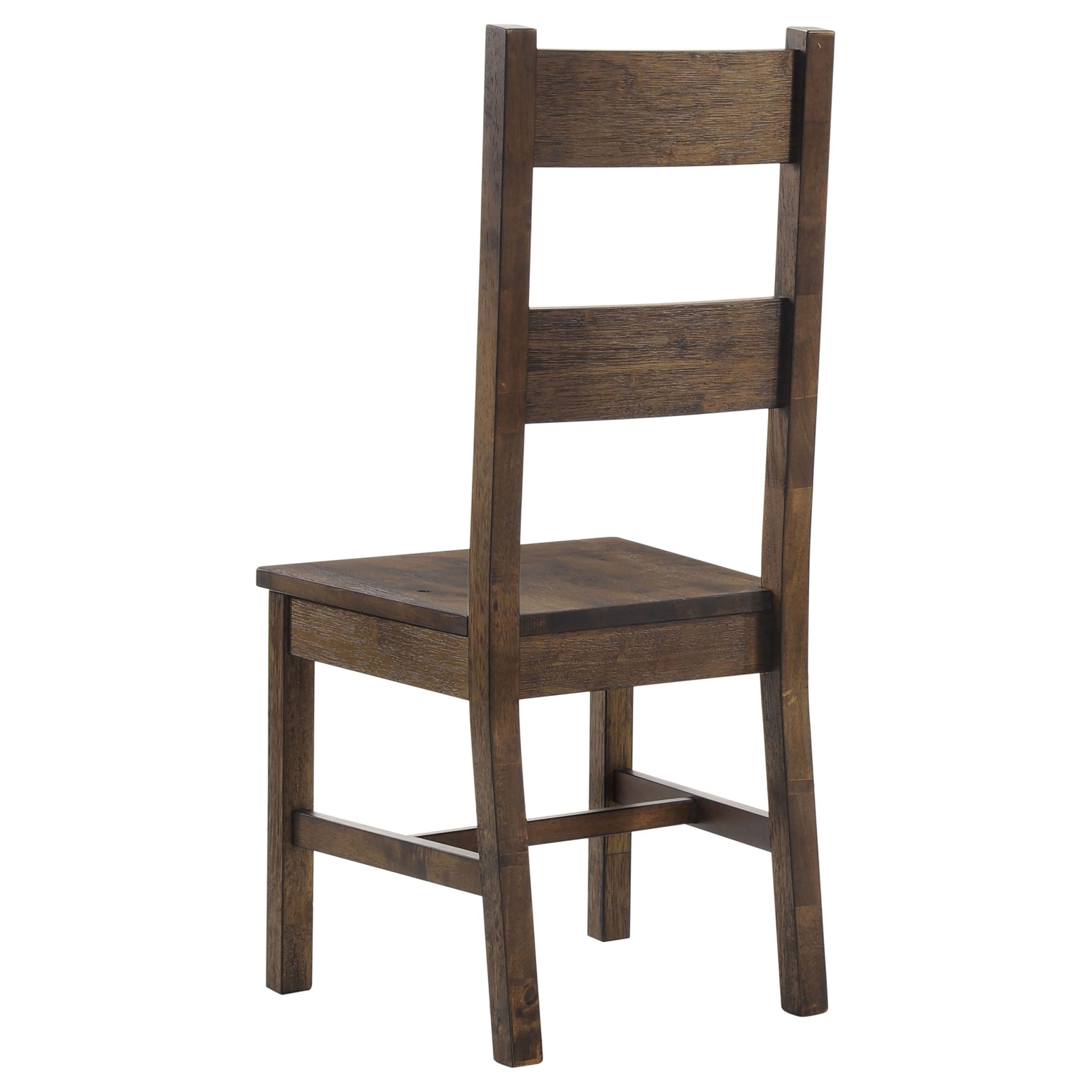 Coleman 5-Piece Rectangular Dining Set – Rustic Golden Brown - Image 7
