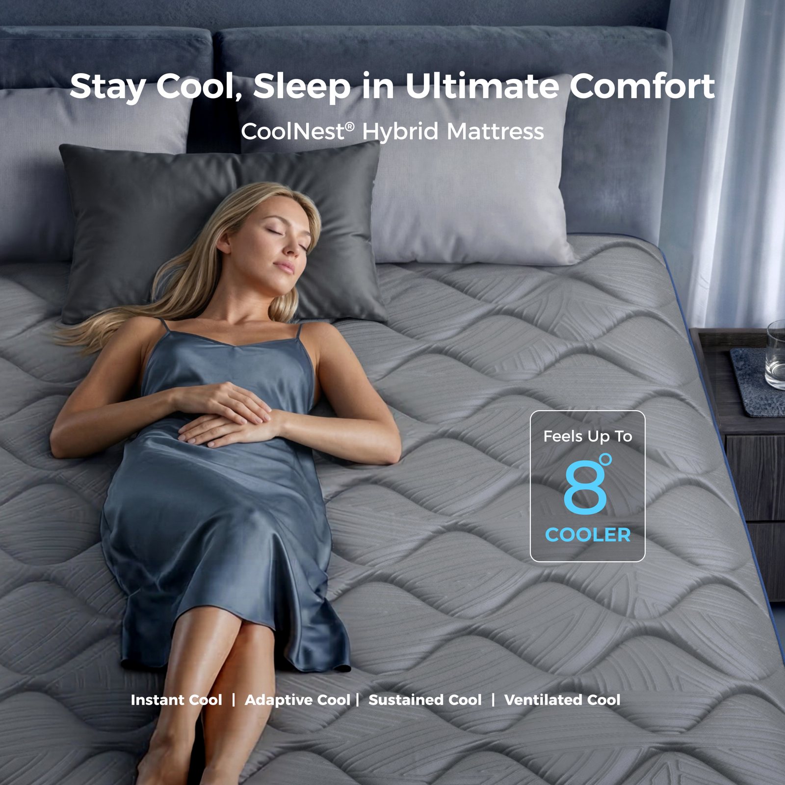 CoolNest Hybrid Mattress - Image 3