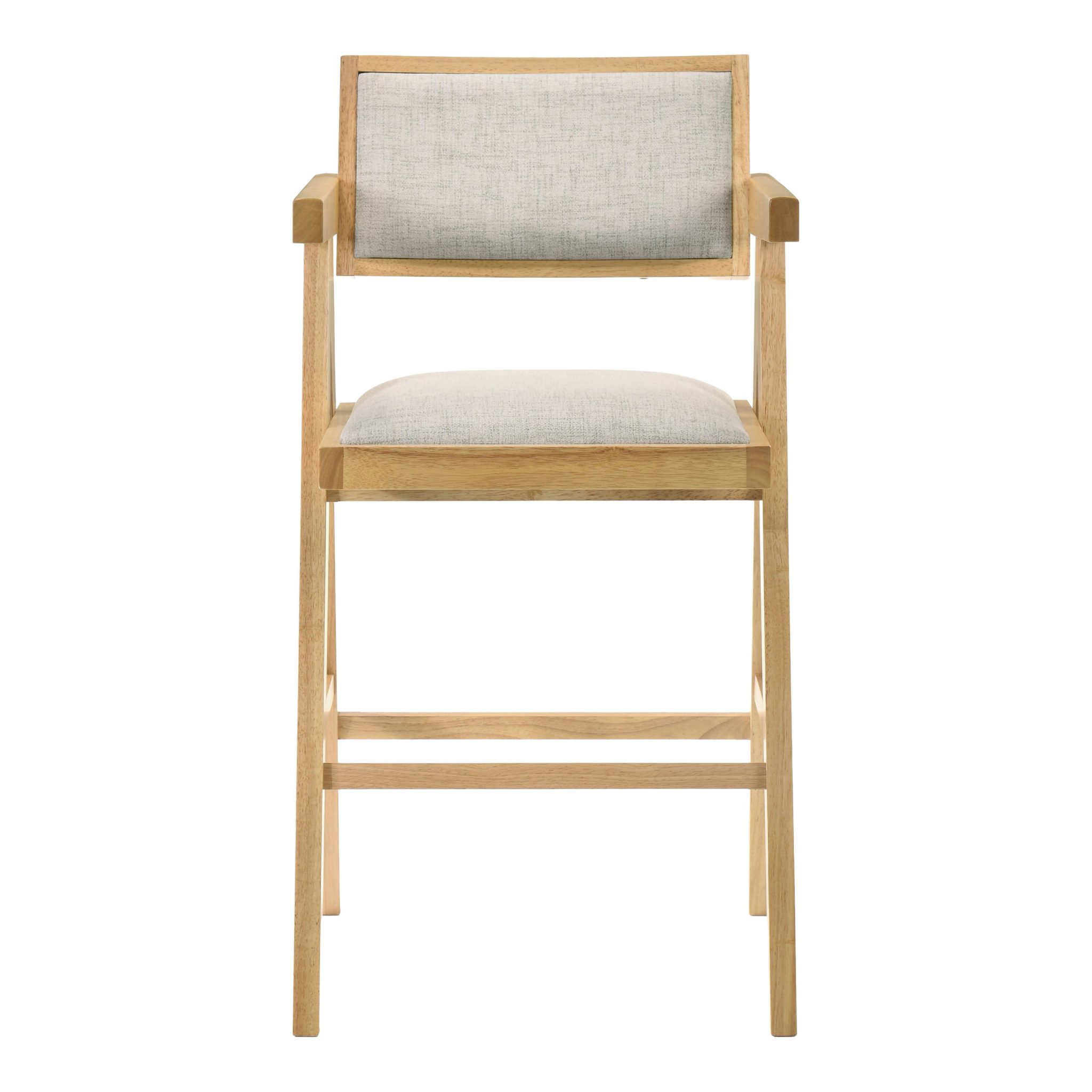 Fern Beige Counter Stools - Set of 2 - Image 2