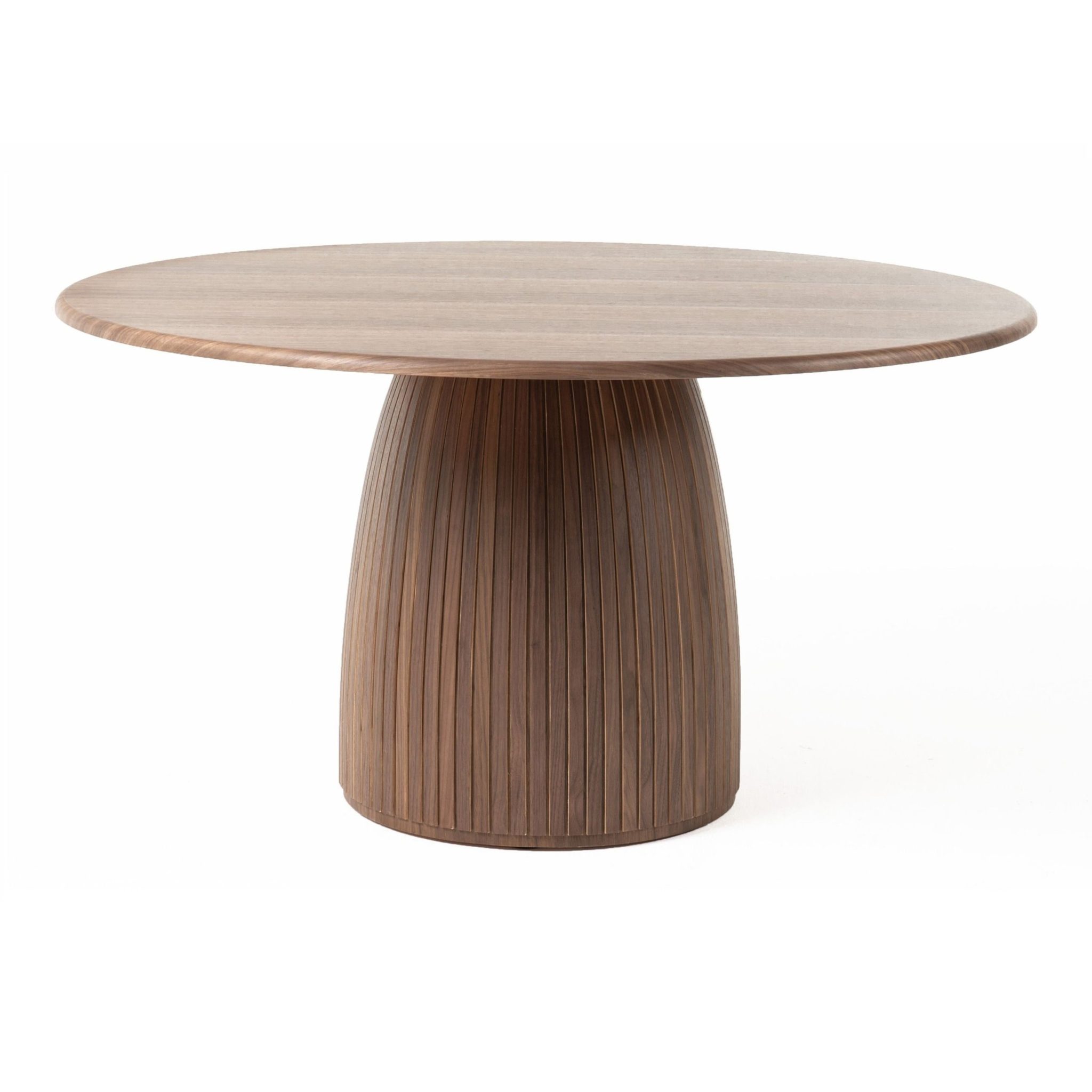 Sheridan Round Walnut 5-Piece Dining Set - Image 2