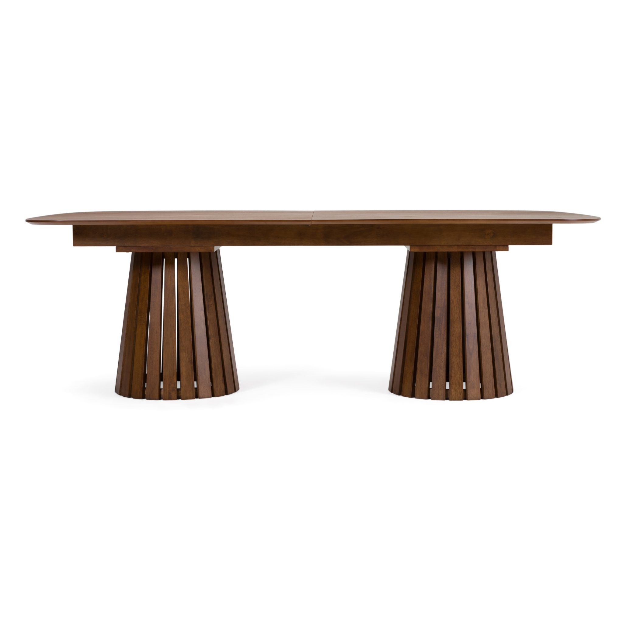 Truman Extendable Walnut Dining Set - Image 4